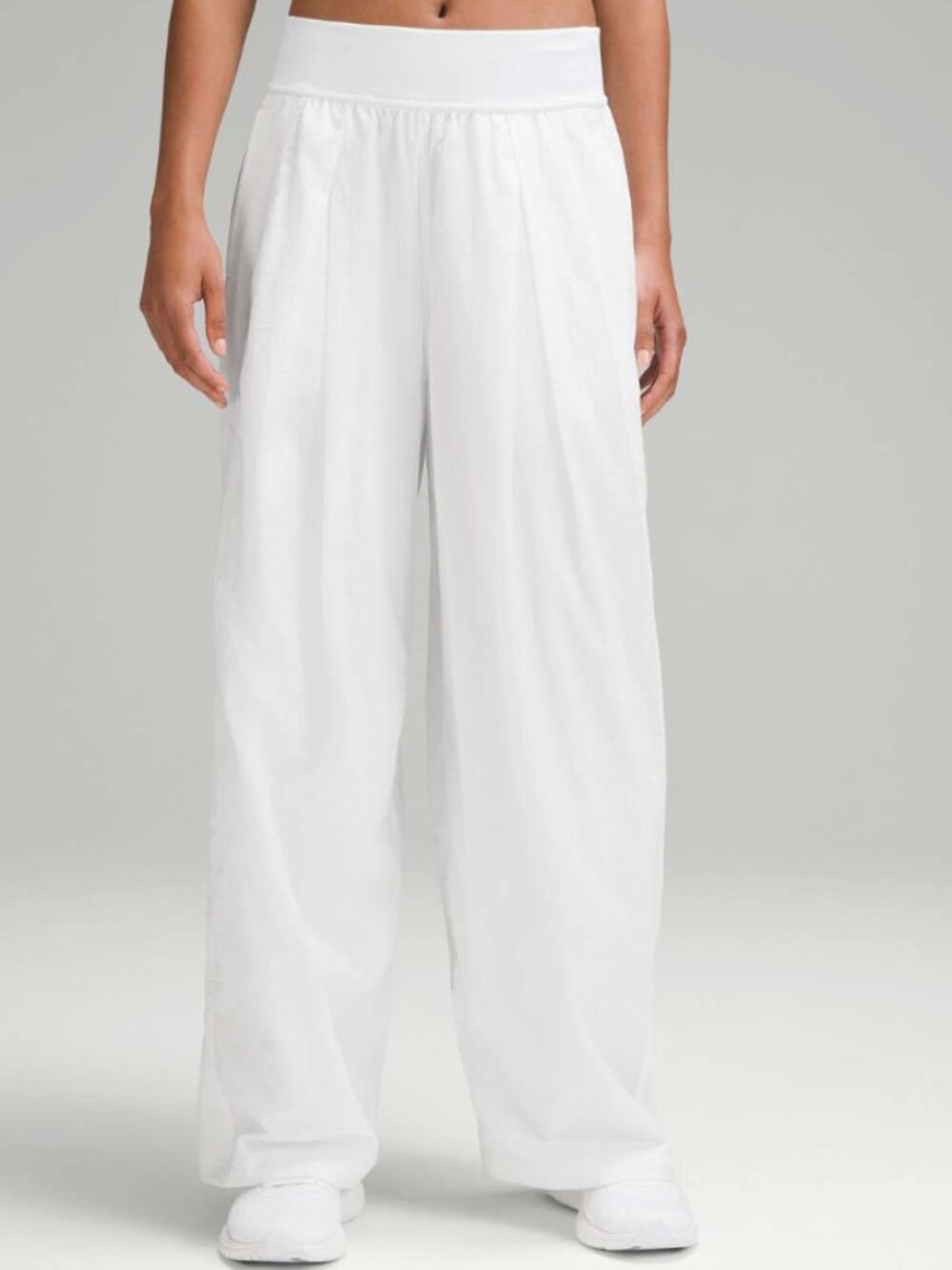 Lululemon Lightweight Tennis Mid-Rise Track Pant White